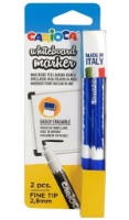 Набор Маркеров Carioca 2pcs WB 2.8mm Blue (53308)