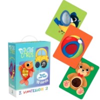 Joc educativ de masa Dodo Tactile Cards 10pcs (301231)