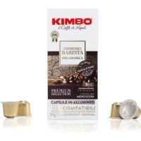Capsule pentru aparatele de cafea Kimbo Barist Arabica 100% Aluminiu (8002200141790)
