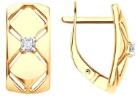 Серьги SOLOVOV JEWELRY 51-120-02851-1 3,17gr фото №4 — интернет-магазин Desire.md