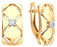 Серьги SOLOVOV JEWELRY 51-120-02851-1 3,17gr