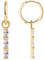 Серьги SOLOVOV JEWELRY 51-121-02963-1 3,37gr фото №2 — интернет-магазин Desire.md