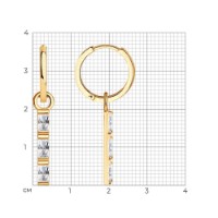 Серьги SOLOVOV JEWELRY 51-121-02963-1 3,37gr фото №4 — интернет-магазин Desire.md