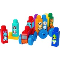 Set de construcție Mattel Mega Bloks: Build&Match Animal Tractor (JKG33)