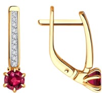 Серьги SOLOVOV JEWELRY 51-220-02413-2 2,23gr фото №2 — интернет-магазин Desire.md