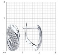 Cercei SOLOVOV JEWELRY 52-120-00233-1 2,73gr imaginea #2 — magazin online Desire.md