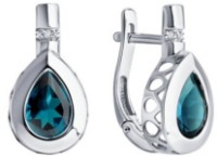 Серьги SOLOVOV JEWELRY 72-00371-3 3,15gr