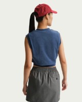 Maiou de dame Nike Sportswear Chill Terry Mystic Navy, s.S imaginea #2 — magazin online Desire.md