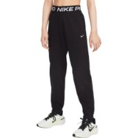 Pantaloni spotivi pentru copii Nike Pro Fleece Black/White, s.XS