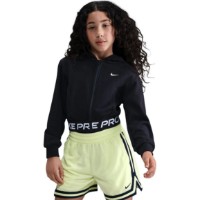 Детская толстовка Nike Pro Fleece Black/White, s.L (HQ9312011)