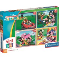 Пазл Clementoni 4in1 Mickey Mouse Club House (21755) 