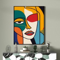 Pictură ArtShop Portrait In Cubism Style 30x45cm (PA424-XL-L)