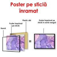 Pictură ArtShop Purple Pink Texture 90x60cm (PA148) imaginea #2 — magazin online Desire.md