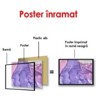 Pictură ArtShop Purple Pink Texture 75x50cm (PA148-M-L) imaginea #2 — magazin online Desire.md
