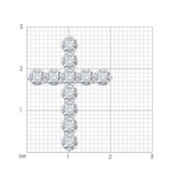 Pandantiv SOLOVOV JEWELRY 036648-3 2,94gr imaginea #2 — magazin online Desire.md