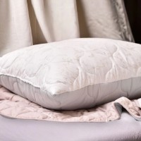 Pernă MobiCasa SOFT 50x70cm White/Grey PRN06.01/05.57.ID