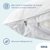 Pernă MobiCasa SUPER SOFT Premium 50x70cm White PRN12.01.57.ID imaginea #2 — magazin online Desire.md