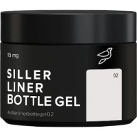 Gel de construcție Siller Liner Bottle Gel 02 15ml imaginea #1 — magazin online Desire.md
