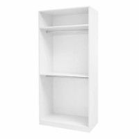 Dulap Mashtab FLEXO M2 12243/S12262/D12263 1000x530x2200mm White/Cashmere imaginea #2 — magazin online Desire.md