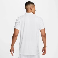 Polo Nike Court Advantage White/Black, s.XXL (FZ6907-100) imaginea #2 — magazin online Desire.md