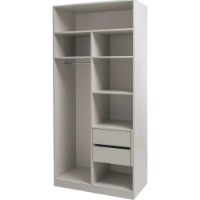 Dulap Mashtab FLEXO M3 12249/S12262/D12263 1000x530x2200mm Cashmere imaginea #3 — magazin online Desire.md