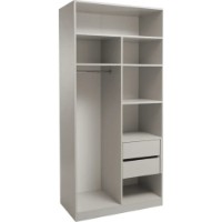 Dulap Mashtab FLEXO M3 12249/S12266/D12267 1000x530x2200mm Cashmere/Rockfort imaginea #5 — magazin online Desire.md