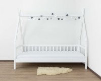 Детская кровать MobiCasa Alice (casuta)  90x200cm White фото №2 — интернет-магазин Desire.md