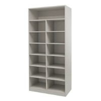 Dulap Mashtab FLEXO M4 12250/S12268/D12269 1000x530x2200mm Cashmere/Grey imaginea #2 — magazin online Desire.md