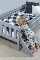 Детская кровать MobiCasa Dino 80x160cm Grey фото №2 — интернет-магазин Desire.md