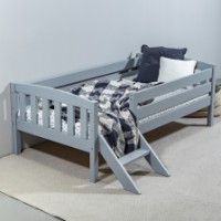 Детская кровать MobiCasa Dino 80x160cm Grey фото №3 — интернет-магазин Desire.md