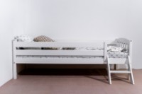 Детская кровать MobiCasa Dino 80x160cm White фото №2 — интернет-магазин Desire.md