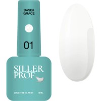 Bază pentru gel-lac Siller Base&Grace 01 8ml imaginea #1 — magazin online Desire.md