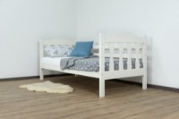 Pat etajat copii MobiCasa Donald (etajat) 90x200cm White imaginea #3 — magazin online Desire.md