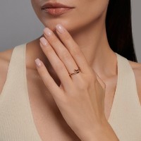 Inel din aur Sokolov 019500 s.16 2,49g imaginea #3 — magazin online Desire.md