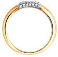 Кольцо из золота Sokolov 019508 s.17,5 2,48g фото №4 — интернет-магазин Desire.md