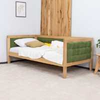 Детская кровать MobiCasa Elsa 90x200cm Natur/Topaz