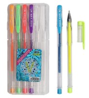 Набор ручек New World 6pcs Neon (STH-6)
