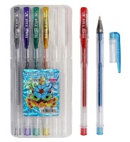 Set de pixuri New World Glitter 6pcs (STX-6)