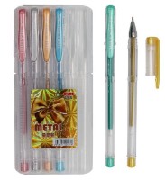 Набор ручек New World Metallic 6pcs (STD-6/STM-6)