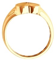 Inel din aur Sokolov 019546 s.17,5 1,51g imaginea #4 — magazin online Desire.md