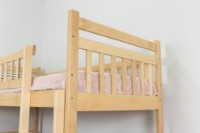 Двухъярусная кровать MobiCasa Grizzly(etajat)  90x200cm Natur фото №3 — интернет-магазин Desire.md