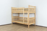 Двухъярусная кровать MobiCasa Grizzly(etajat)  90x200cm Natur фото №8 — интернет-магазин Desire.md