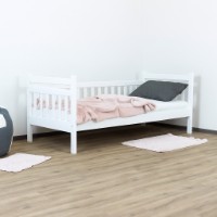 Pat copii MobiCasa Grizzly 80x190cm White