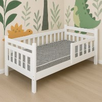 Pat copii MobiCasa Grizzly 80x190cm White imaginea #3 — magazin online Desire.md