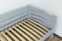 Детская кровать MobiCasa Jerry 90x200cm Grey фото №2 — интернет-магазин Desire.md