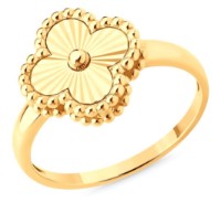 Inel din aur Sokolov 019616 s.19 2,23g