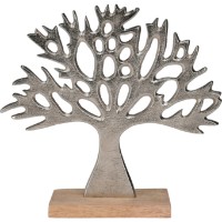 Statuetă H&S Дерево 27X25cm Silver (56392)