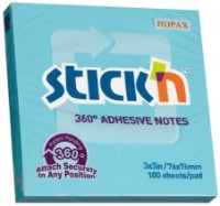 Hârtie de notițe Stick'n Adhesive Notes Blue 100pcs (21553)