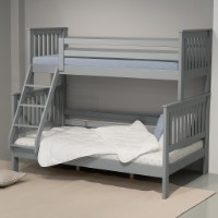 Двухъярусная кровать MobiCasa Spider Man (etajat)  80/120x200cm Grey