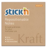 Hârtie de notițe Stick'n Kraft 76x76mm 100pcs (21639)